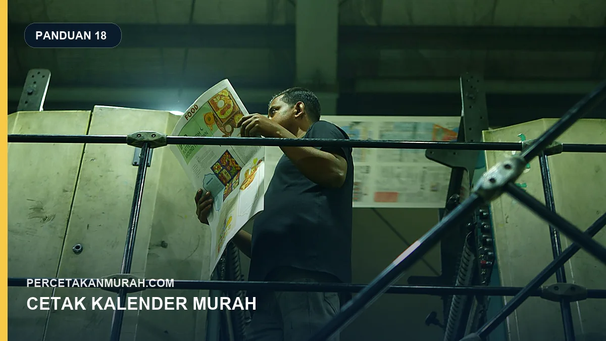 Cetak Kalender Murah untuk Promosi Setahun Penuh