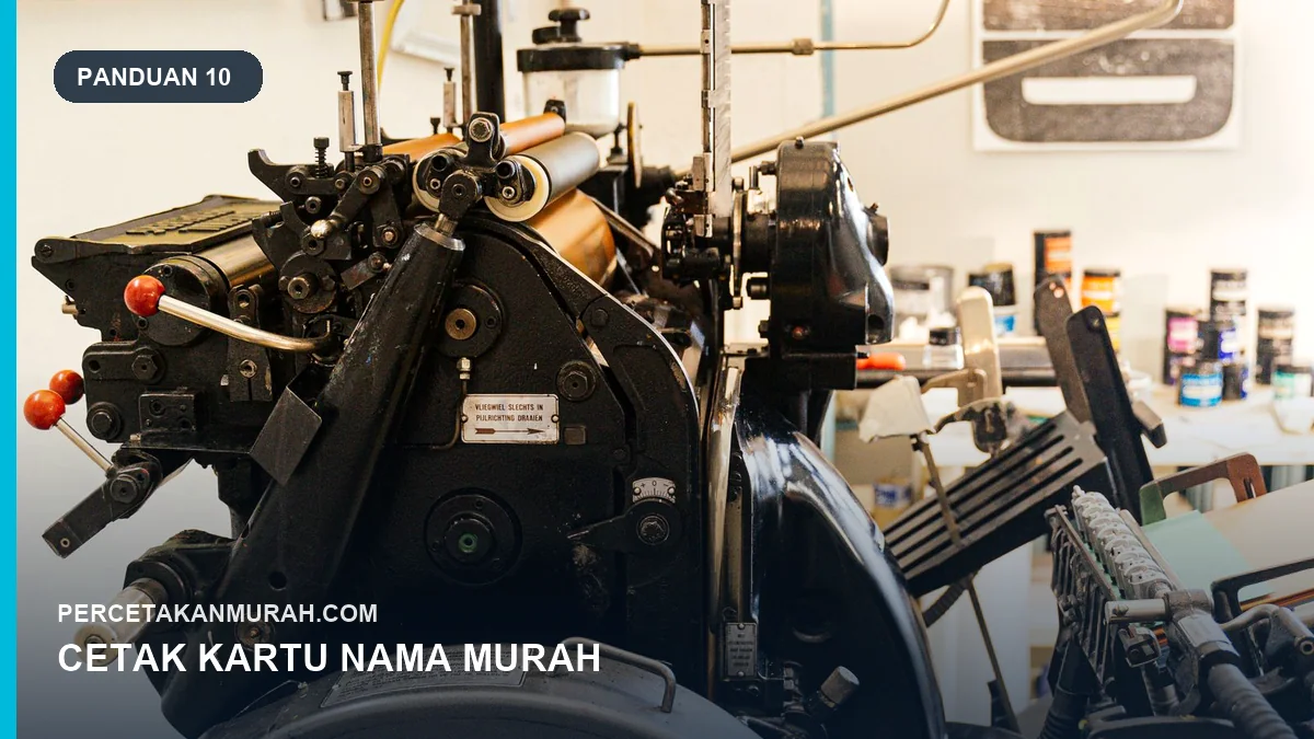 Cetak Kartu Nama Murah yang Tetap Terlihat Profesional