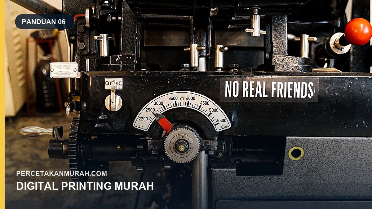 Digital Printing Murah untuk Pesanan Cepat dan Jumlah Fleksibel