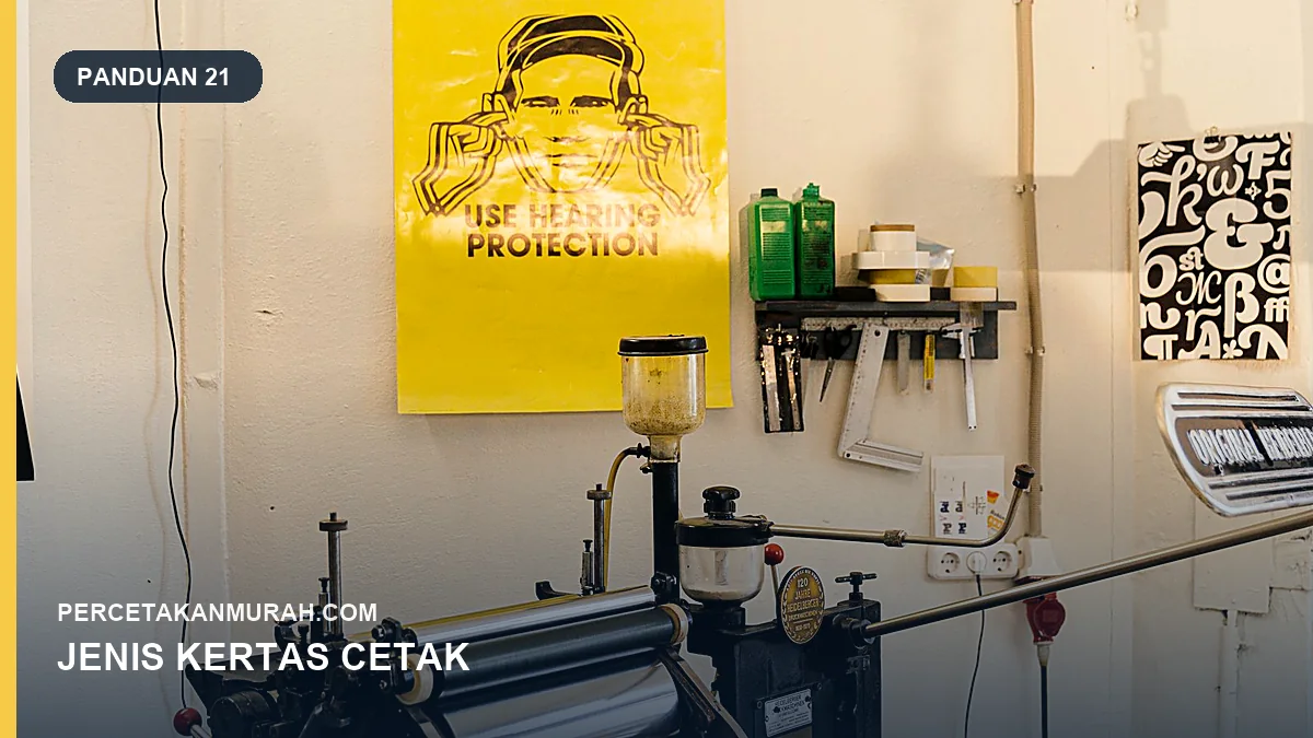 Cara Memilih Jenis Kertas Cetak: HVS, Art Paper, Ivory, dan Kraft