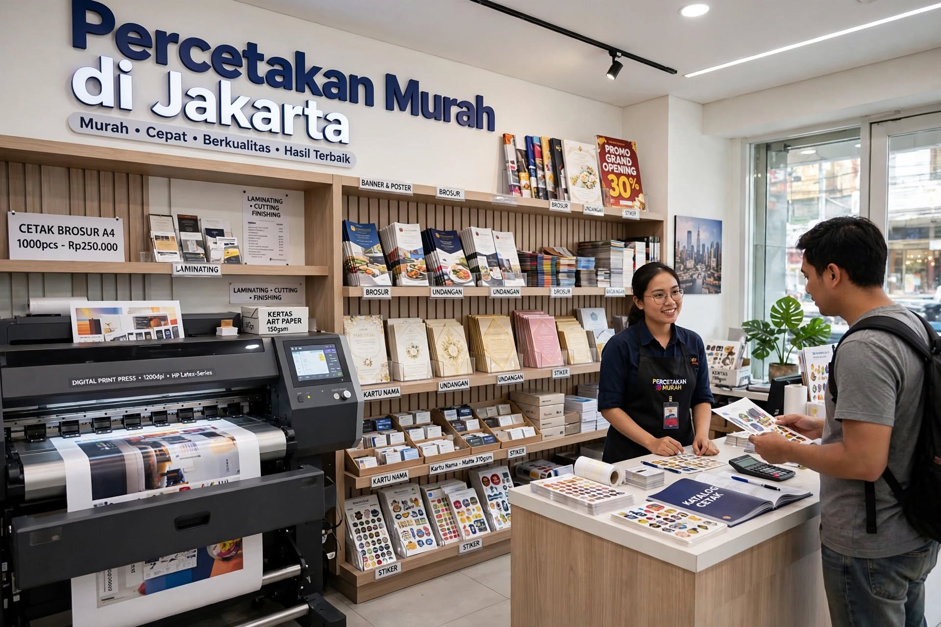 Percetakan Murah di Jakarta : Solusi Cetak Cepat, Berkualitas & Bisa 24 Jam